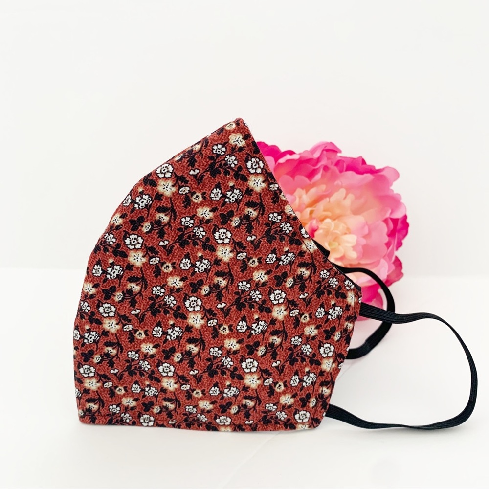 2/$20 Triple Layer Handmade Face Mask